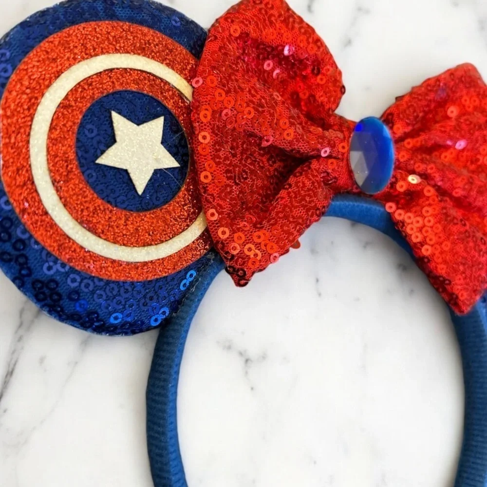Captain America Minnie Mouse Ears
